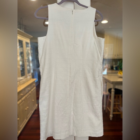 LOFT Ivory Textured Dress - Picture 2 of 7